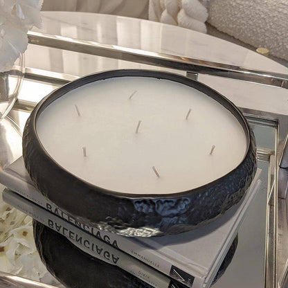 Aeolian 7 Wick Black Scented Candle