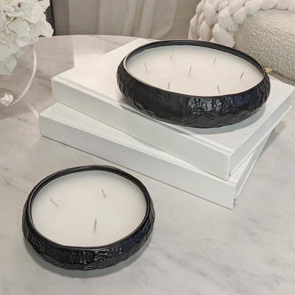 Aeolian 3 Wick Black Scented Candle
