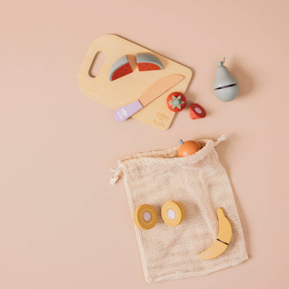 Just Bee Kids Wooden Food Playset (FSC)