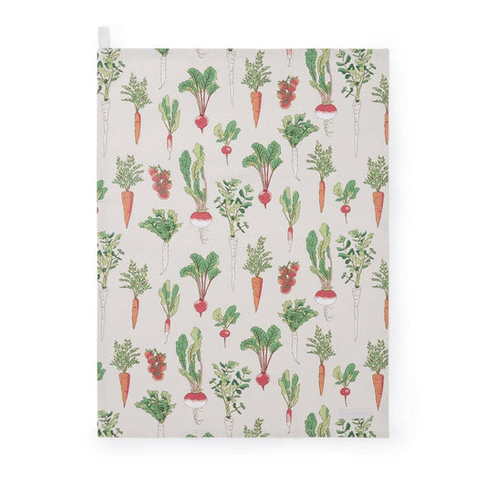Garden Vegetables Tea Towel