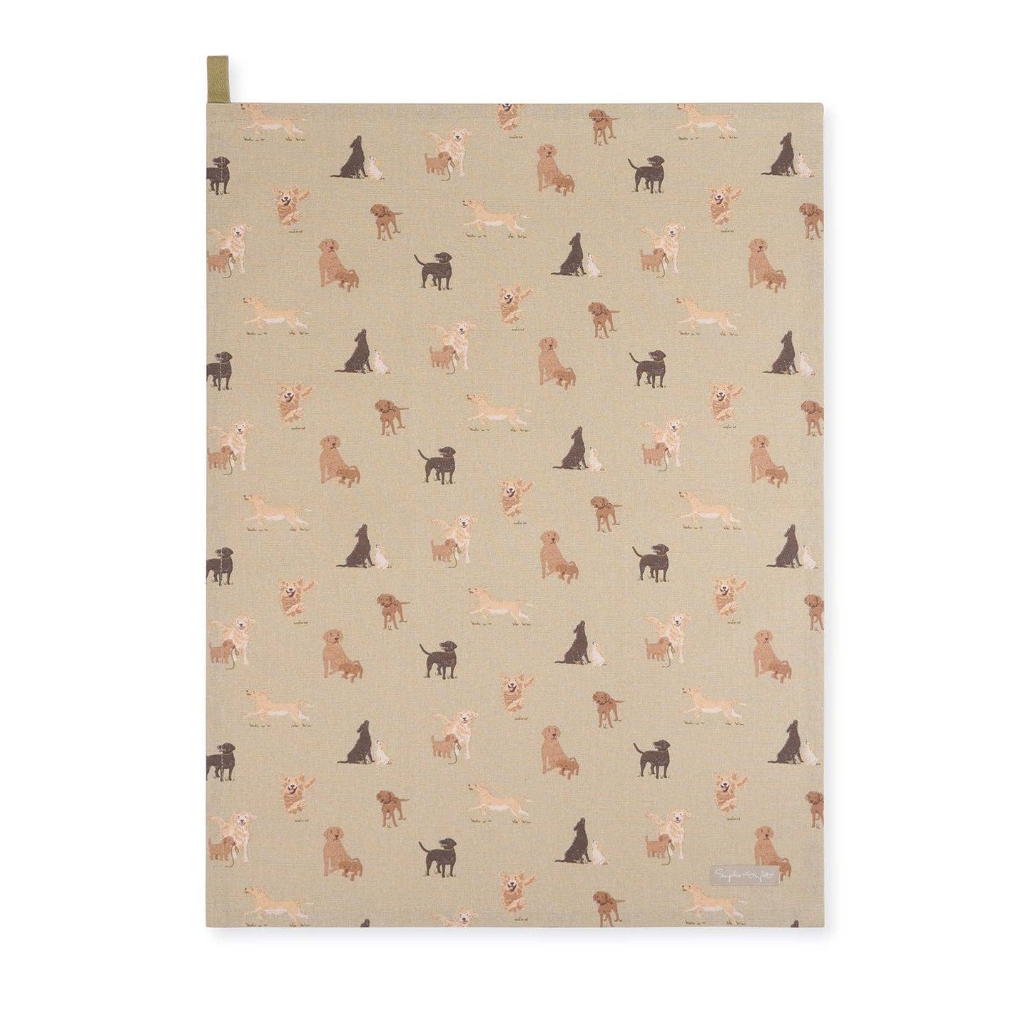 Labradors & Retrievers Tea Towel