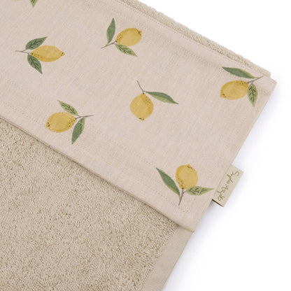 Lemons Linen Roller Hand Towel