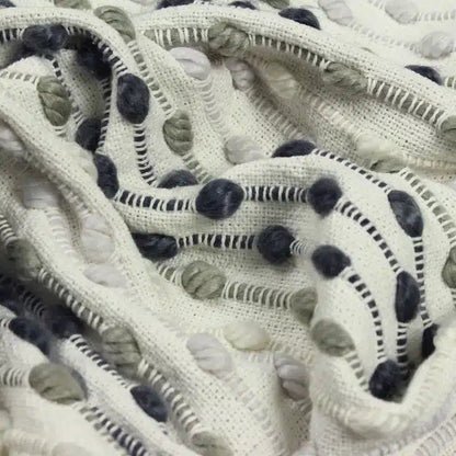 Dhadit Stripe Throw Grey image 2