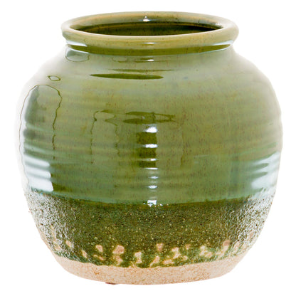 Seville Collection Olive Squat Vase image 0