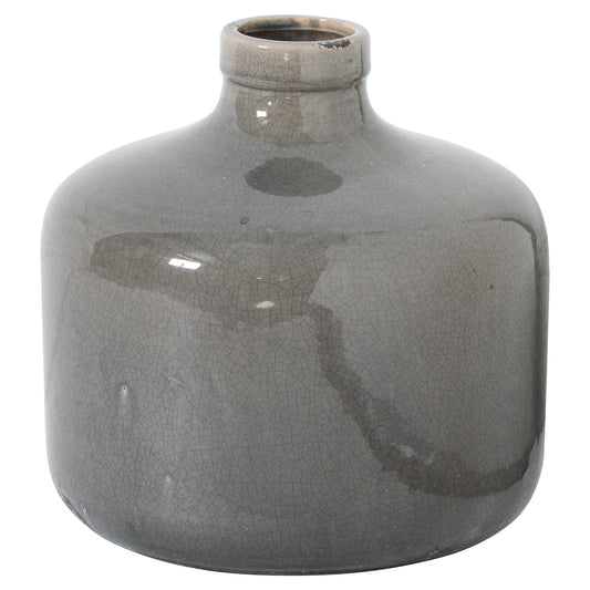 Garda Grey Glazed Chive Vase image 0