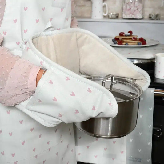Hearts Double Oven Glove image 1