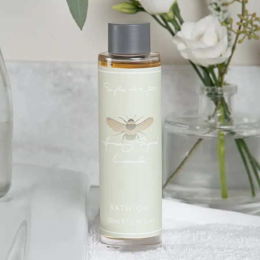 Honey Spiced Lavender Bath Oil image 1
