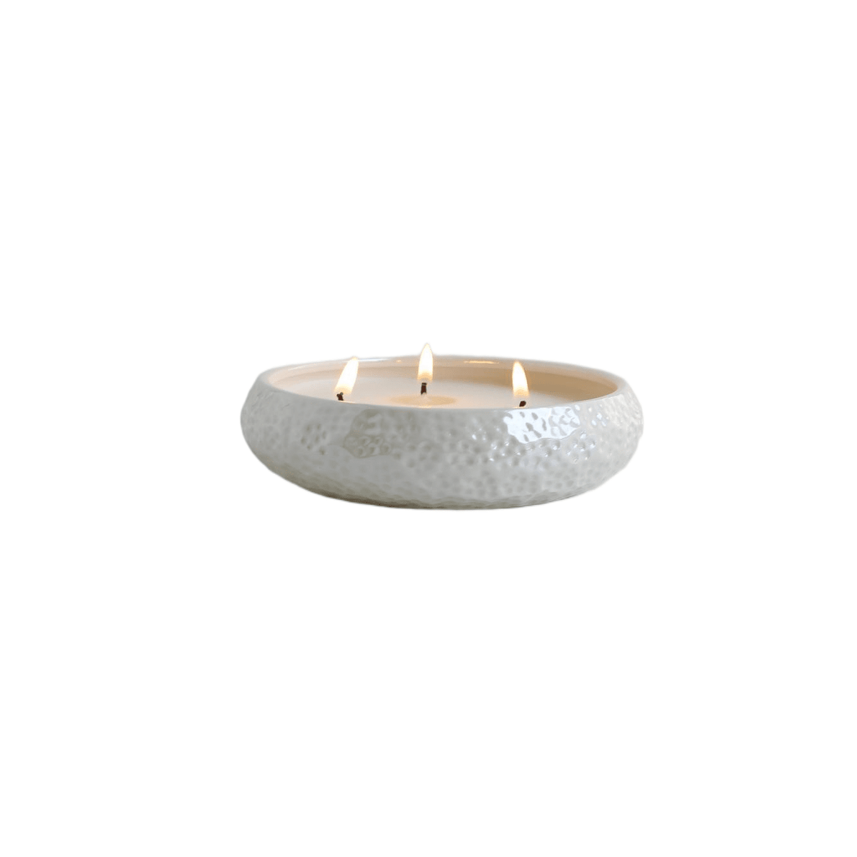 Aeolian 3 Wick White Pearlescent Scented Candle