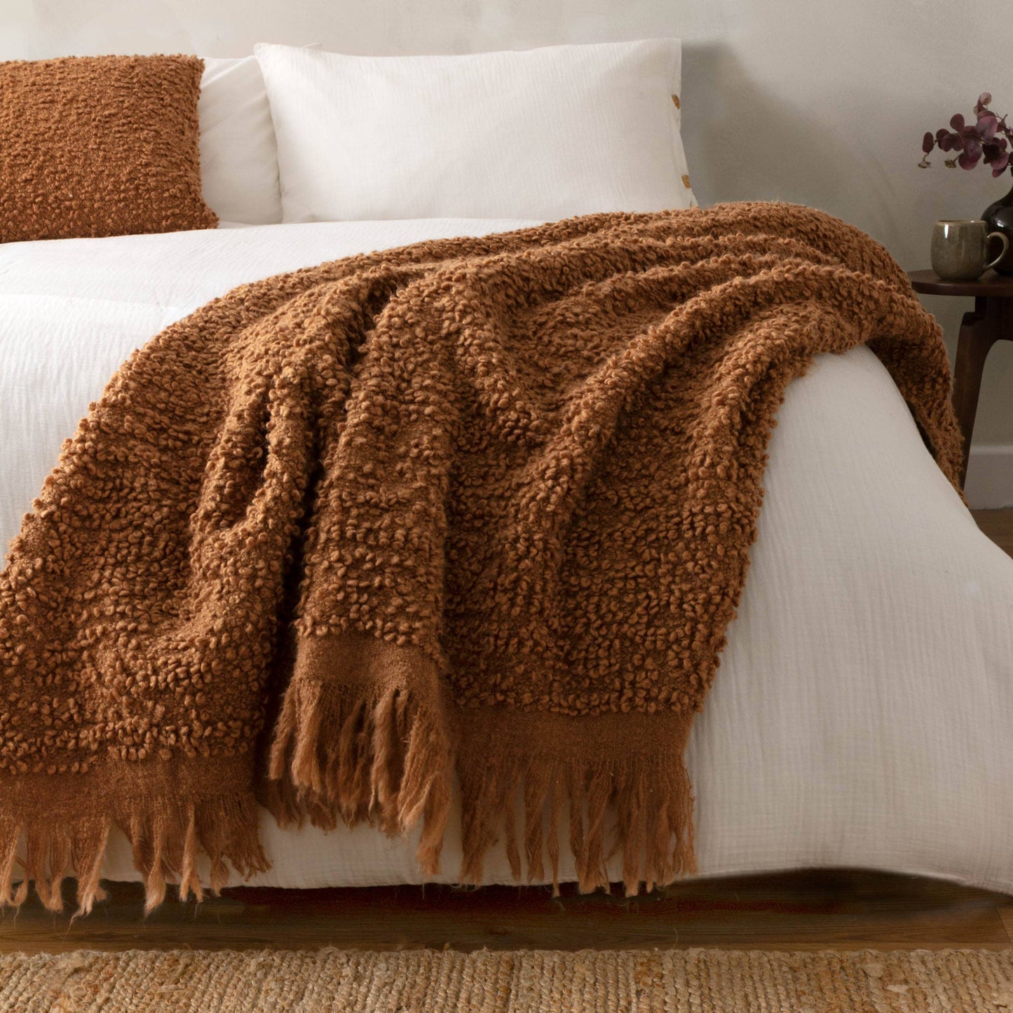 Ulsmere Throw Ginger