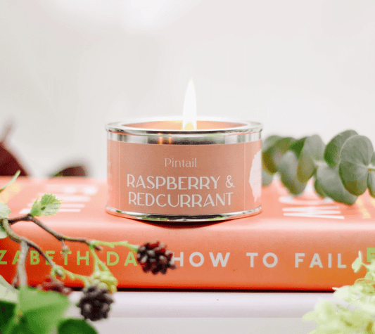Raspberry and Redcurrant Paint Pot Candle image 0