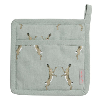 Boxing Hares Pot Grab image 0