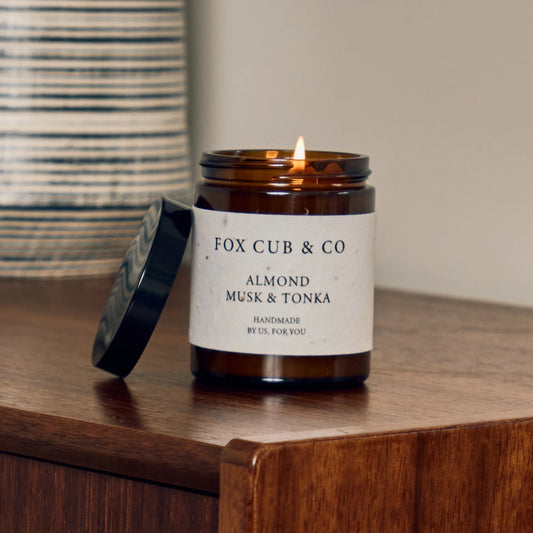 Almond, Musk & Tonka Candle image 0