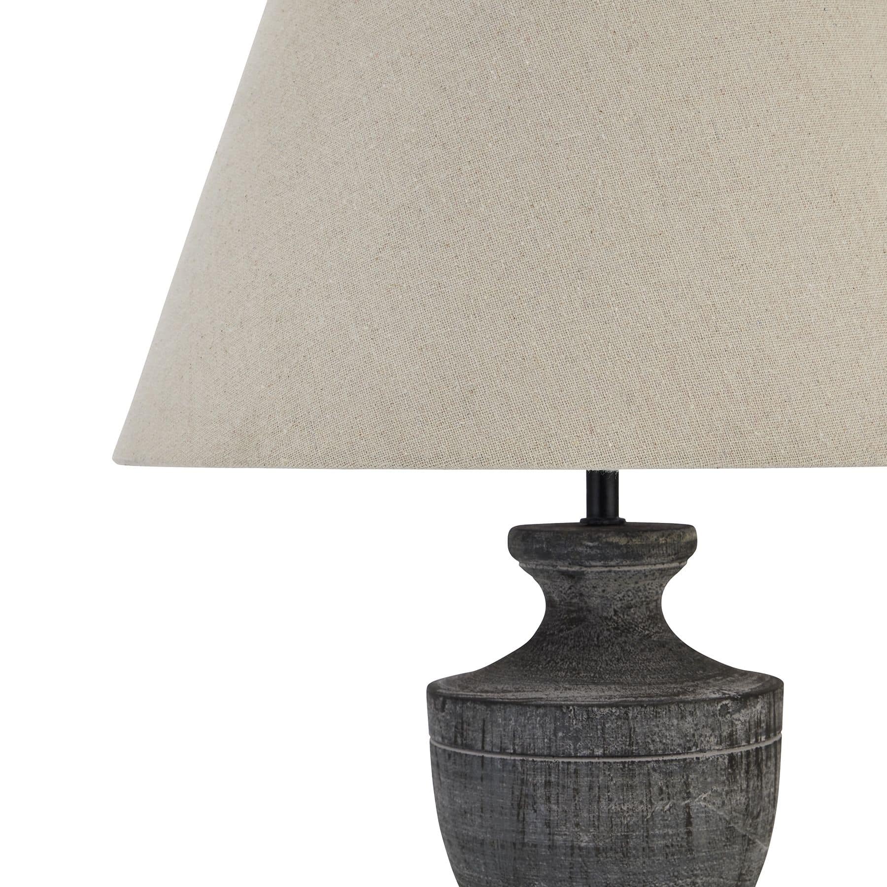 Incia Urn Wooden Table Lamp image 1