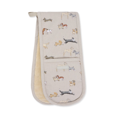 Doggy Daycare Double Oven Glove