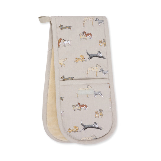 Doggy Daycare Double Oven Glove