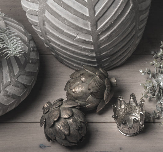 Antique Bronze Artichoke - Large
