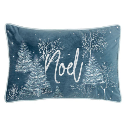 Arcticus Arctic Animal Rectangular Cushion Blue