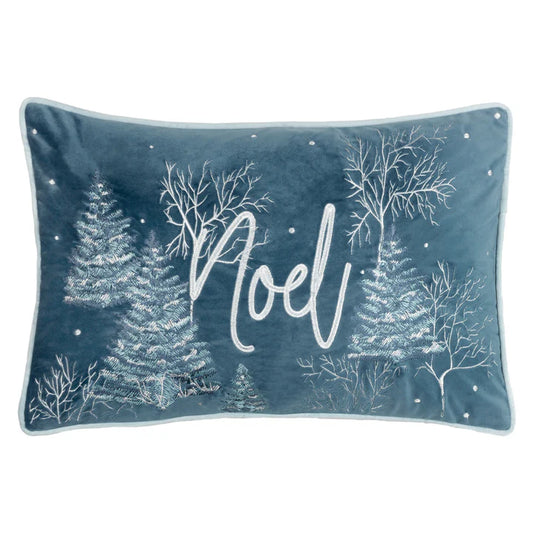 Arcticus Arctic Animal Rectangular Cushion Blue
