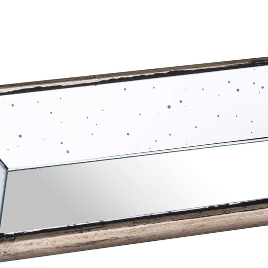 Astor Distressed Mirrored Tray Rectangle
