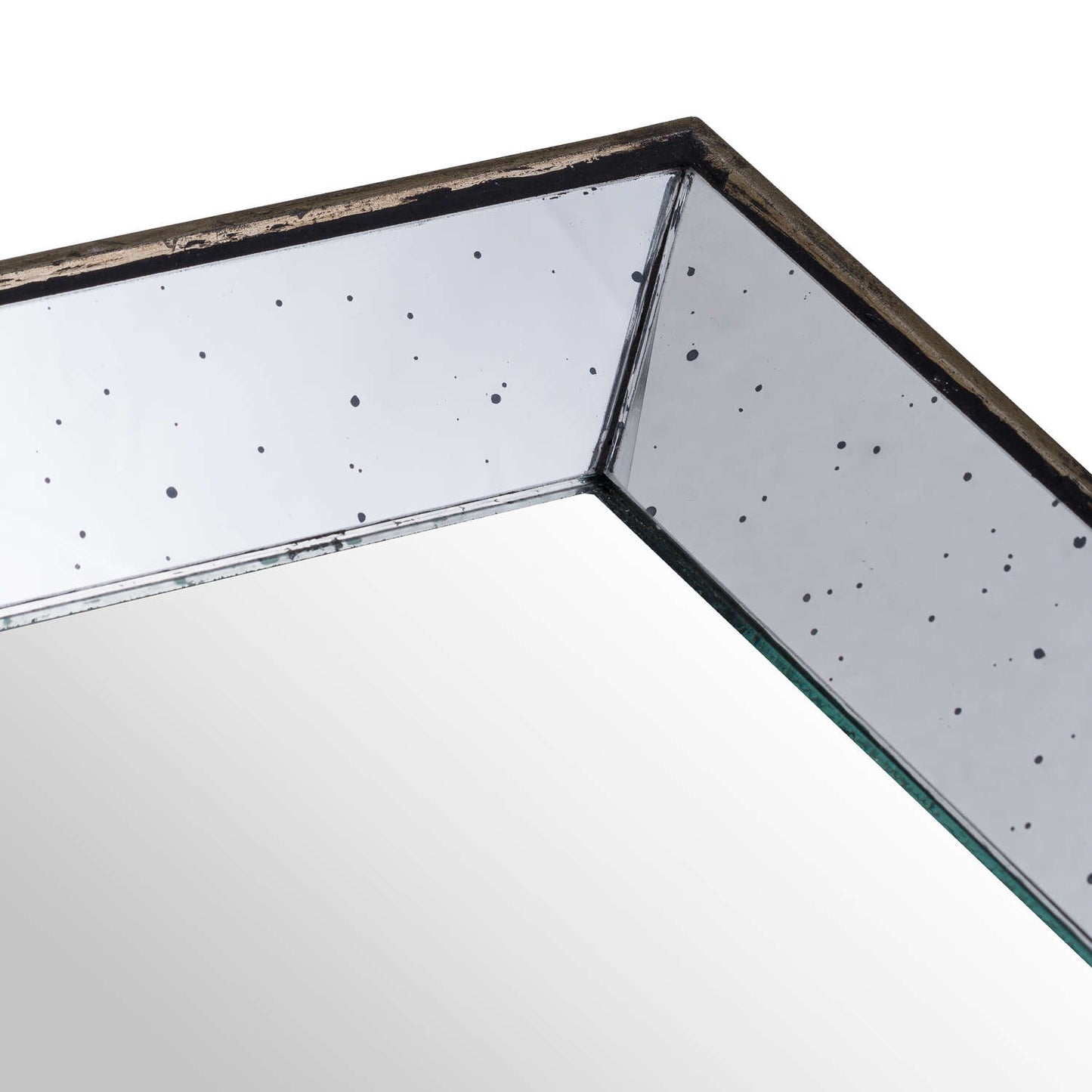 Astor Distressed Mirrored Tray Square