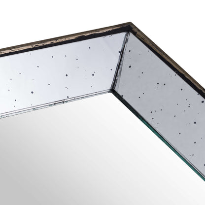 Astor Distressed Mirrored Tray Square