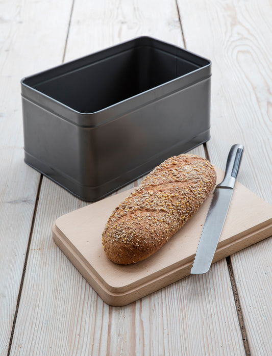 Borough Bread Bin Charcoal
