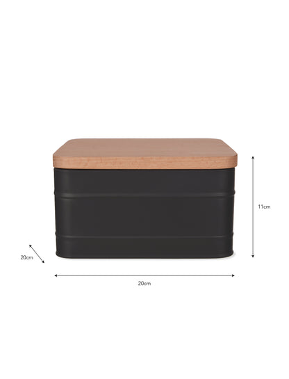 Borough Cake Tin Charcoal
