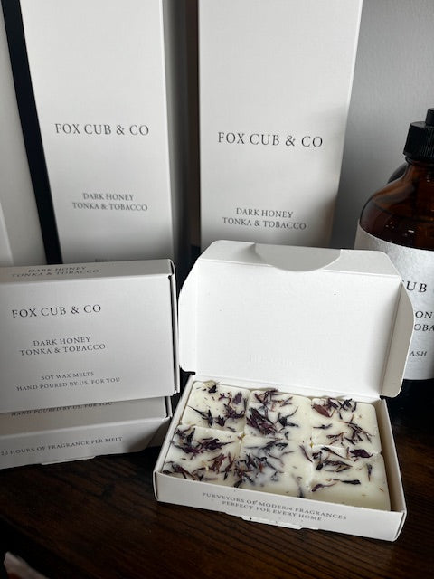 Dark Honey, Tonka & Tobacco Wax Melts