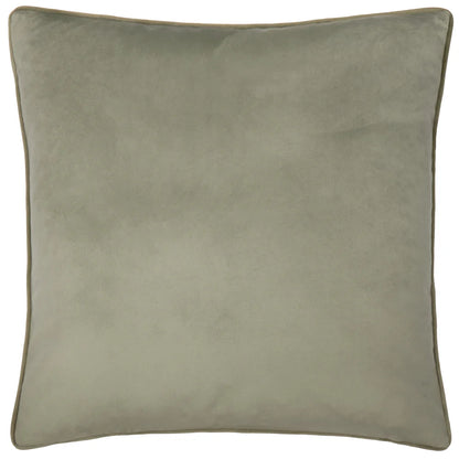 Meridian Velvet Cushion Green/Sage