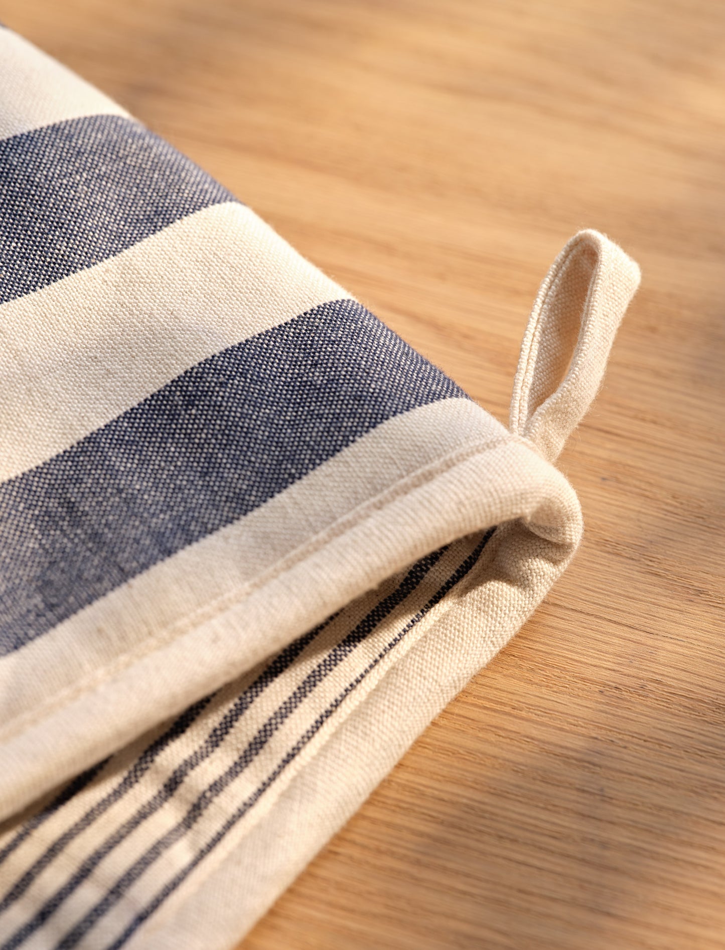 Harlton Wide Stripe Oven Glove Ink