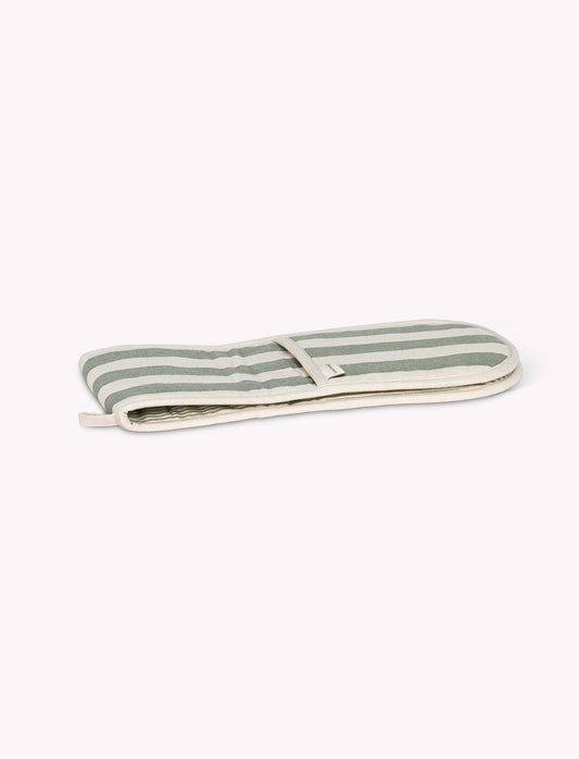 Harlton Wide Stripe Oven Glove Rosemary