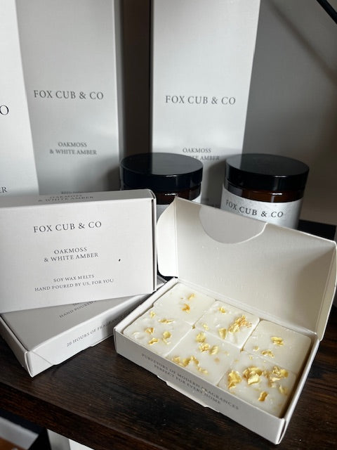 Oakmoss & White Amber Wax Melts