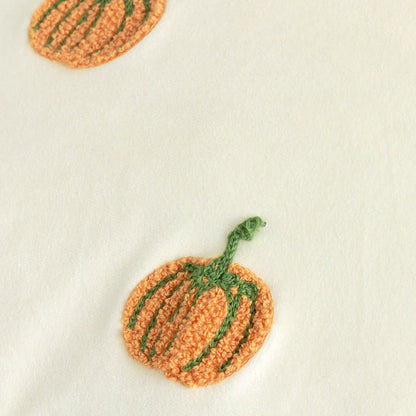 Pumpkin Spice Tufted Velvet Cushion