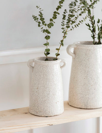 Ravello Vase Small White Vase