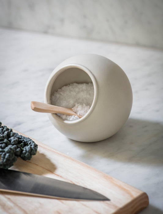 Classic Salt Cellar White