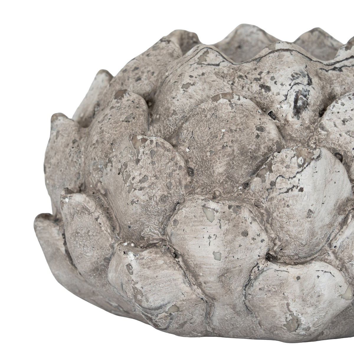 Stone Effect Acorn Tea Light Holder
