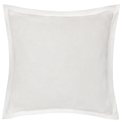 Winter Warmest Wishes Embroidered Cushion Natural