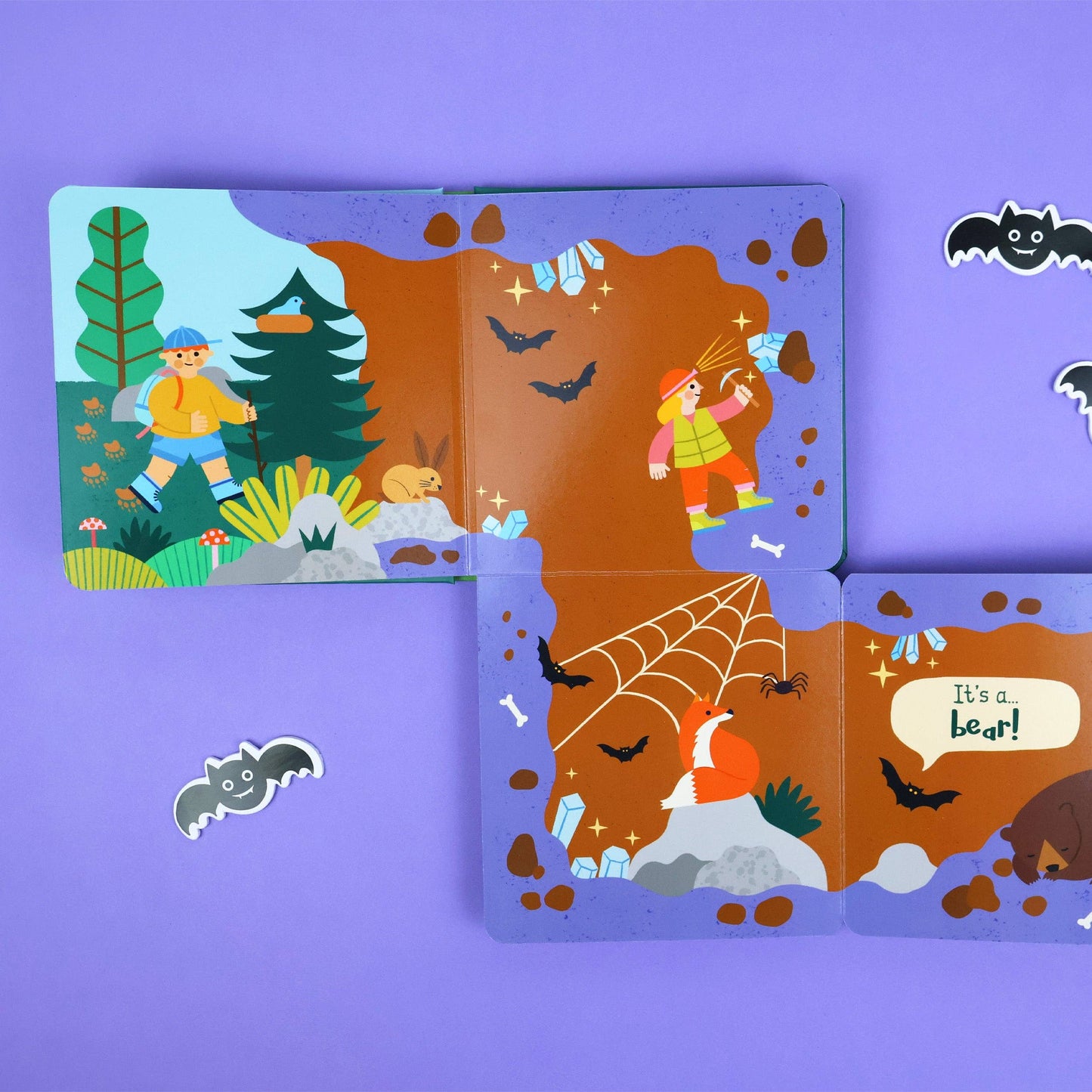 Who’s In The Wild – Fold-Out Flaps Board Book