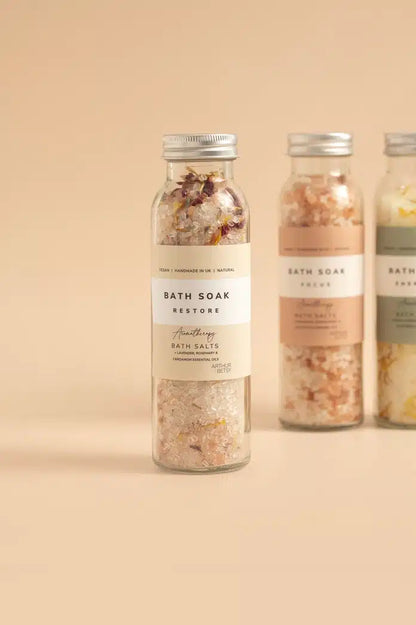 Aromatherapy Bath Salts Bottle image 0