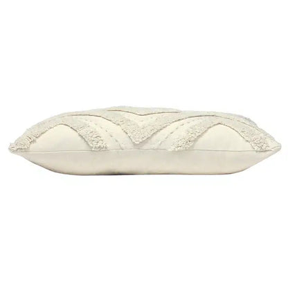 Orson Tufted Cushion Ecru image 2
