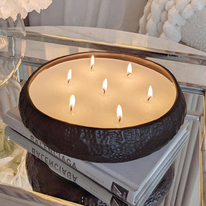 Aeolian 7 Wick Black Scented Candle