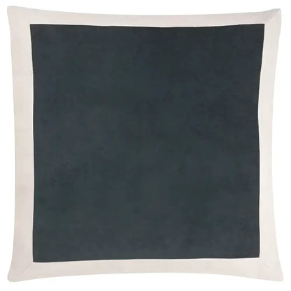 Auden Linen Velvet Cushion Flint Grey image 0