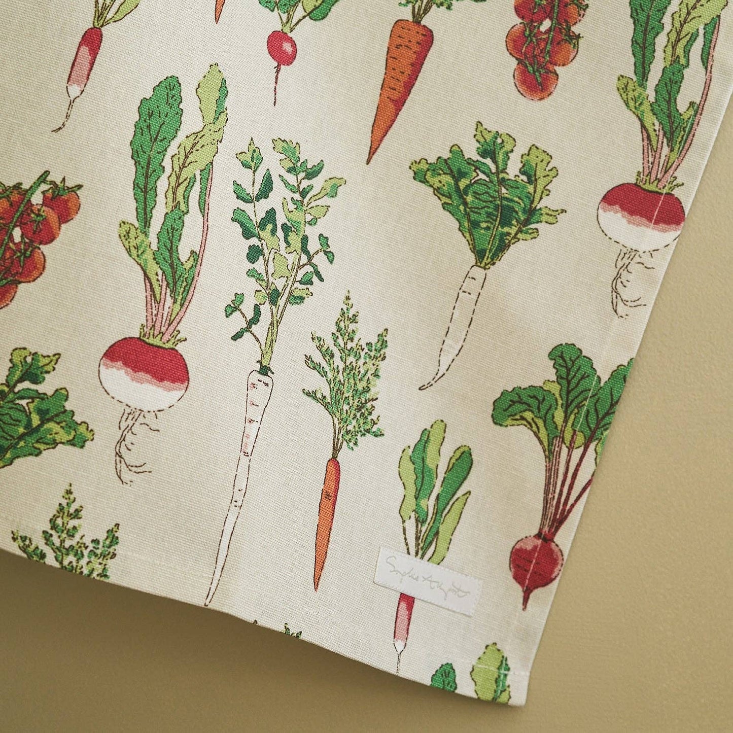 Garden Vegetables Tea Towel