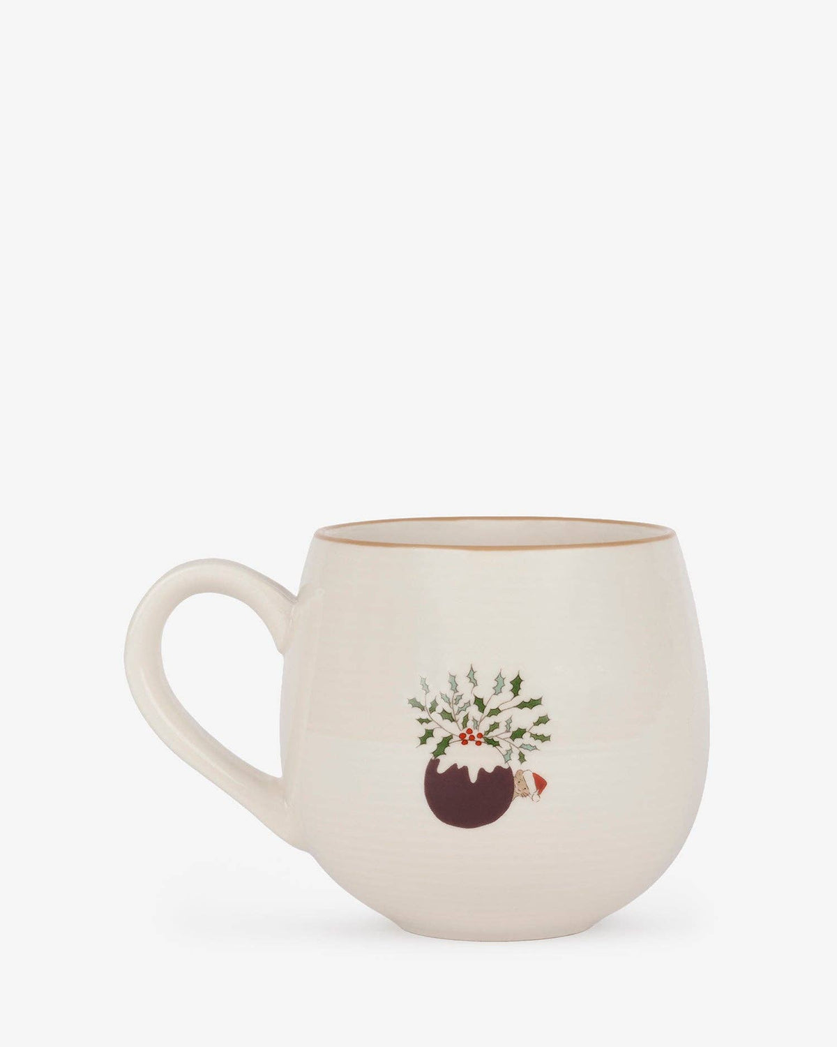 Christmas Puddings Stoneware Mug