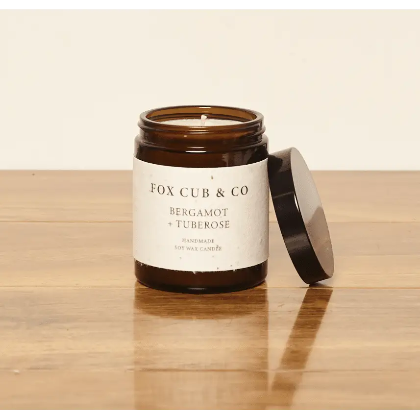 Bergamot + Tuberose Candle image 0