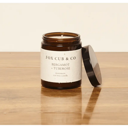 Bergamot + Tuberose Candle image 0