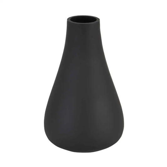 Black Tapered Glass Vase image 0