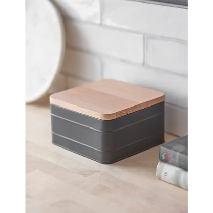 Borough Cake Tin Charcoal