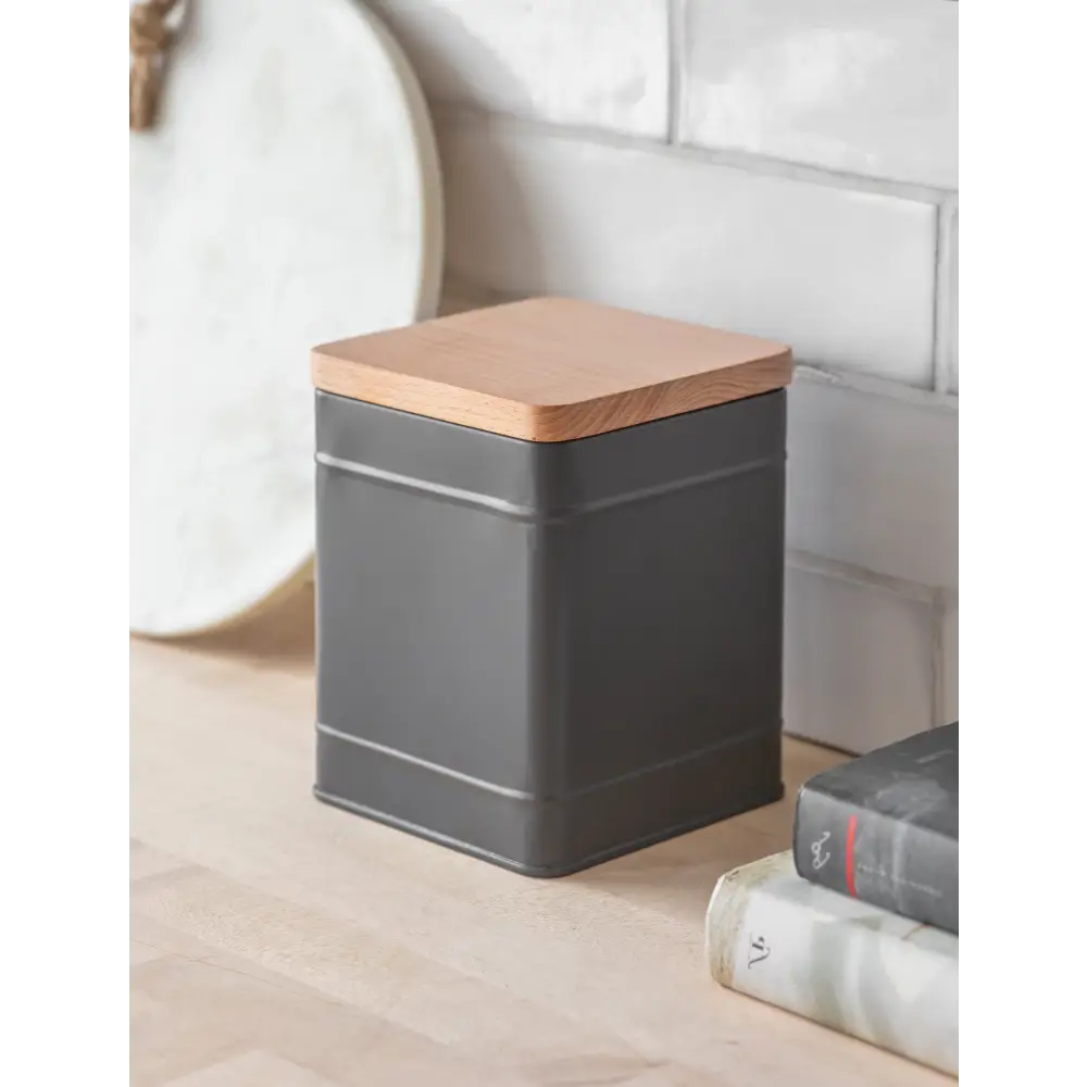 Borough Canister Large Charcoal