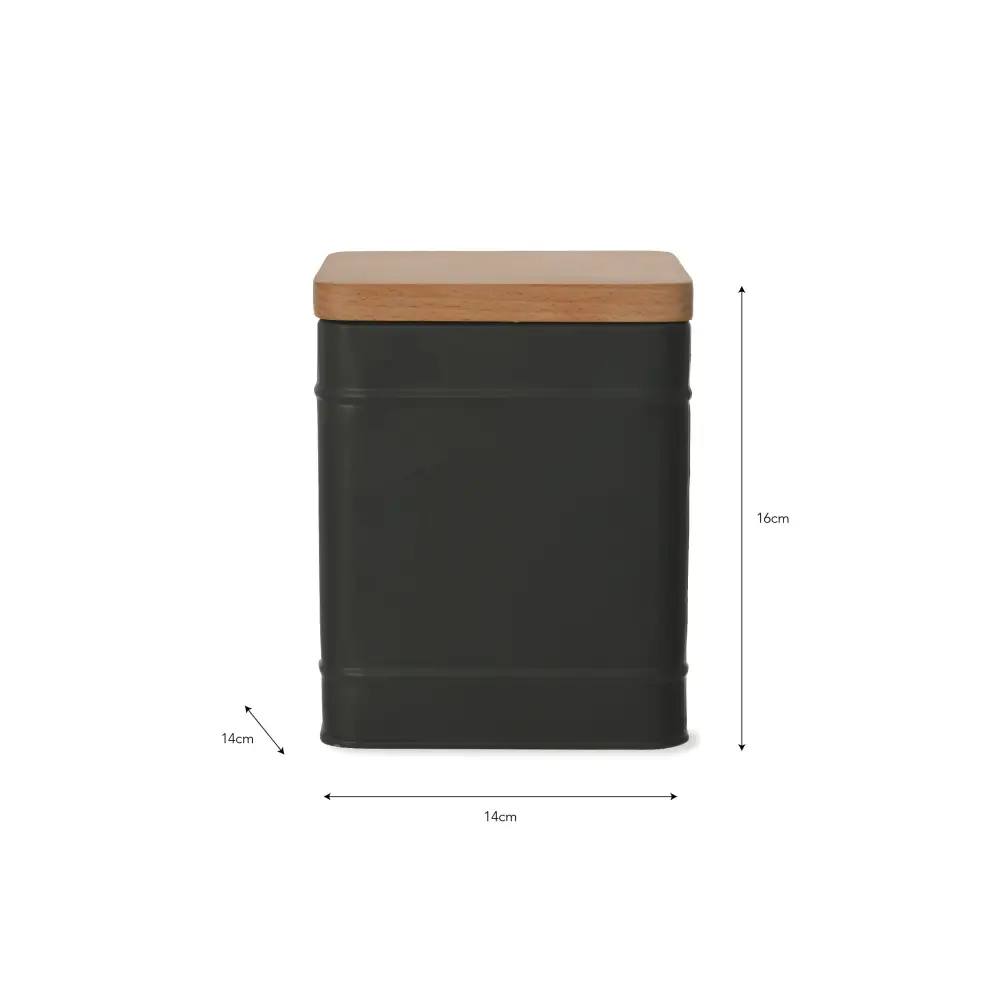 Borough Canister Large Charcoal